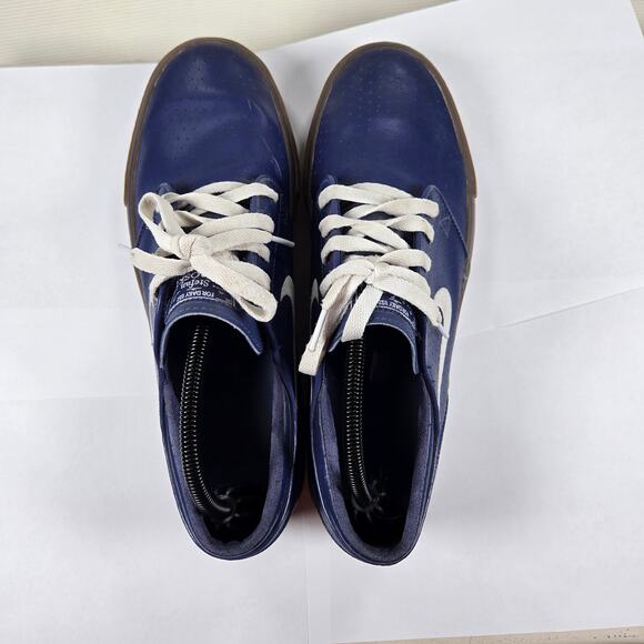 Nike‎ Air Zoom Stefan Janoski SB in Blue Recall White Men\'s Size 10.5 main image 4